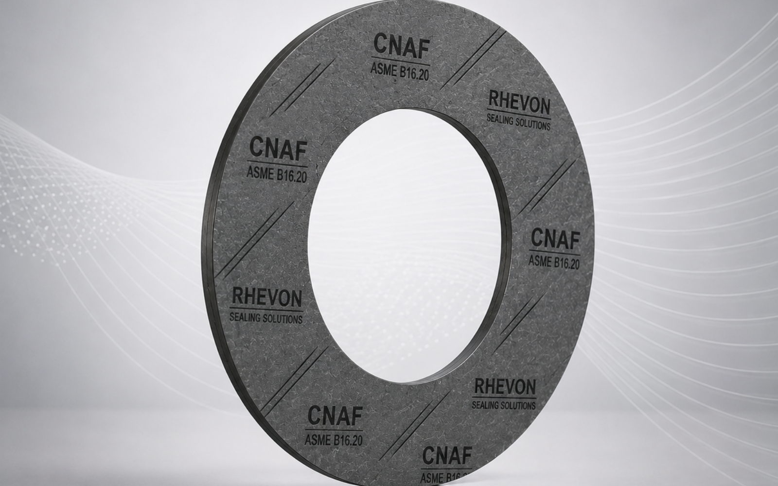 Compressed non-asbestos fiber gasket